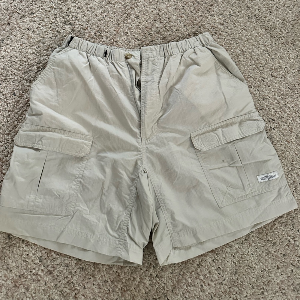 White Sierra Nylon hiking shorts- size 8